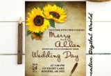 Wedding Invitation Template Sunflower 22 Sunflower Wedding Invitation Templates Psd Ai Word