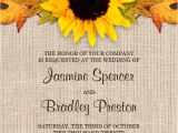 Wedding Invitation Template Sunflower 22 Sunflower Wedding Invitation Templates Psd Ai Word