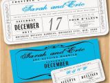 Wedding Invitation Template Ticket 13 Best Images About Wedding Invitations On Pinterest