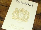 Wedding Invitation Template Uk Passport to Love Booklet Travel Wedding Invitation by