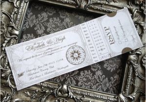 Wedding Invitation Template Victorian Printable Steampunk Wedding Invitations