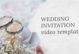 Wedding Invitation Template Video Wedding Invitation Video Template Editable Youtube