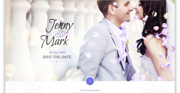 Wedding Invitation Template Website 16 Beautiful HTML Wedding Website Templates 2019 Colorlib