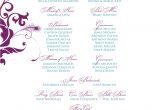 Wedding Invitation Template with Entourage Signatures by Sarah October 2010