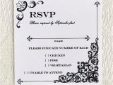 Wedding Invitation Template with Rsvp Vintage Iron Lace Square Rsvp Template Download Print