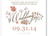 Wedding Invitation Template Word Document Diy Printable Ms Word Wedding Invitation Template W063 by