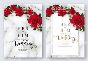 Wedding Invitation Templates Red and White Wedding Invitation Card Templates with Realistic Of