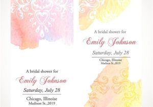 Wedding Invitation Templates Vertical 30 Beautiful Free Vector Cards for Various events