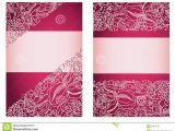 Wedding Invitation Templates Vertical Invitation Card Template Vertical Royalty Free Stock