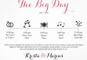Wedding Invitation Timeline Template Wedding Itinerary Template 11 Free Word Pdf Documents