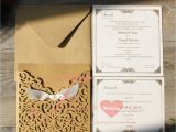 Wedding Invitation Unique Designs Philippines Pearl Gold Laser Cut Invitations Unique Wedding