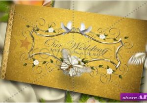Wedding Invitation Video Template Free Download after Effects Our Precious Wedding Album after Effects Project
