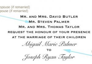 Wedding Invitation Wording Divorced Parents Of Bride Bliss Folio Blogging About Stationery Page 5