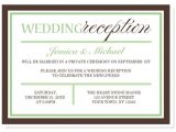 Wedding Invitation Wording for Church and Reception Wedding Invitation Elegant Wedding Reception Invitation