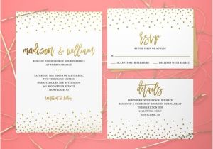 Wedding Invitations and Rsvp Packages Printable Wedding Invitation Package by Littlemagicprints