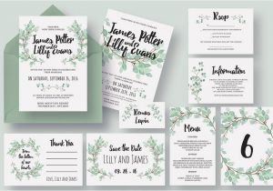 Wedding Invitations and Save the Dates Packages 50 Wonderful Wedding Invitation Card Design Samples