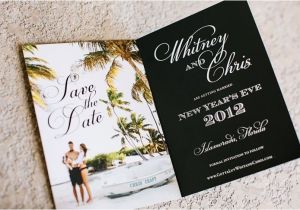 Wedding Invitations and Save the Dates Packages A Glamorous New Year 39 S Eve Wedding In islamorada Fl