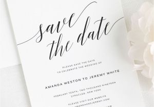 Wedding Invitations and Save the Dates Packages Daring Romance Save the Date Cards Save the Date Cards