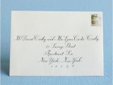 Wedding Invitations Etiquette Addressing Envelopes Hyphenated Last Name How to Address Wedding Invitations