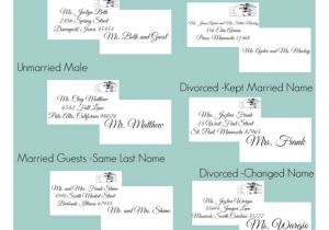 Wedding Invitations Etiquette Addressing Envelopes Wedding Invitation Etiquette How to Address Wedding