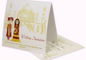 Wedding Invitations for Less Than A Dollar Traditional Taj Mahal Wedding Invite Sq15 0 85