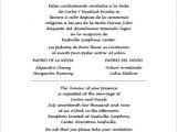 Wedding Invitations In Spanish Text Wedding Invitation Wording Spanish Paperinvite