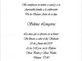 Wedding Invitations In Spanish Wording Samples Spanish Quinceanera Invitation Dinner Wording Car Pictures