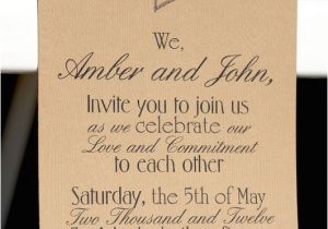 Wedding Invitations Reception to Follow Invite Wording Just Add Cake and Tea Reception to