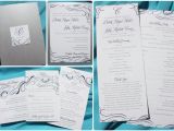 Wedding Invitations Turquoise and Silver Turquoise Purple Silver Swirls Dots Pocketfold