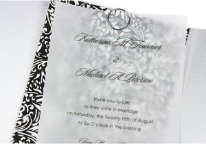 Wedding Invitations with Clear Overlay 5 Vellum Wedding Invitation Ideas You Can Do