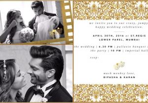 Wedding Invitations with Couples Picture Wedding Invitation with Photos Of Couples Awesome