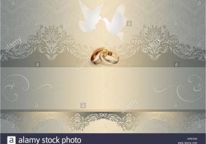 Wedding Invitations with Doves Template Of Wedding Invitation Card with White Doves and