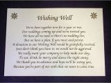 Wedding Invitations with Money Request Personalised Wishing Well Money Request Poem Gift Cards