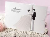 Wedding Invitations with Pictures Of Couple 100kits Lovely Couple Wedding Invitations Cards Envelopes
