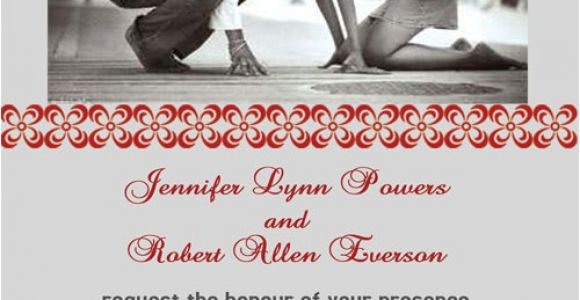Wedding Invitations with Pictures Of Couple Be Born Of A Couple Photo Wedding Invitations Iwp015