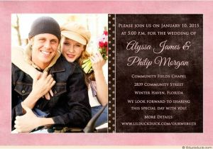 Wedding Invitations with Pictures Of Couple Sporty Wedding Invitation Sweet Casual Couple Photo Style