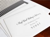 Wedding Invitations with Response Cards and Envelopes Envelope Addressing Magicwand Weddings