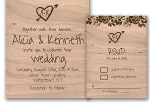 Wedding Invitations with Rsvp and Reception Cards Rustic Chic Wedding Invite Unique Wedding Reception