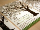 Wedding Invitations with Trees Grandfather Oak Tree Wedding Invitations Sample Customized