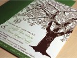 Wedding Invitations with Trees Sample Grandfather Oak Tree Wedding Invitations