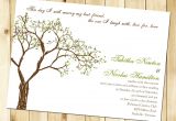 Wedding Invitations with Trees Wedding Invitation Wording Wedding Invitation Templates Tree