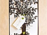 Wedding Invitations with Trees Wedding Invitations with St Gertrude Tree Laser Cut Design
