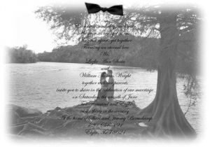 Wedding Invitations with Vellum Overlay Wedding Invitation Photo with Vellum Overlay by