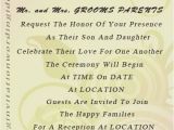 Wedding Invitations Wording Samples From Bride and Groom Wedding Invitation Sample Wording Bride and Groom Inviting
