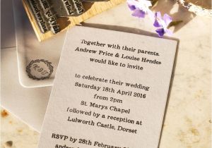 Wedding Invite Stamps Wedding Invitation Stamp by English Stamp Company