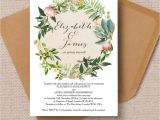 Wedding Invitions top 8 Printable Floral Wedding Invitations