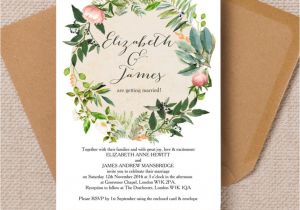 Wedding Invitions top 8 Printable Floral Wedding Invitations