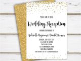 Wedding Reception Invitation Wording Already Married Printable Elopement Reception Invitation Wedding Reception