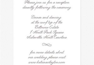 Wedding Reception Invitation Wording Already Married Wedding Reception Invitations Wedding Reception