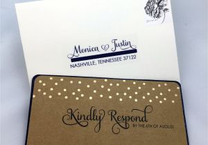 Wedding Reception Invitations with Rsvp Cards Invitations with Response Cards Wedding Invitations with